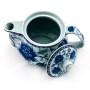 Porcelánová konvička na čaj modrá